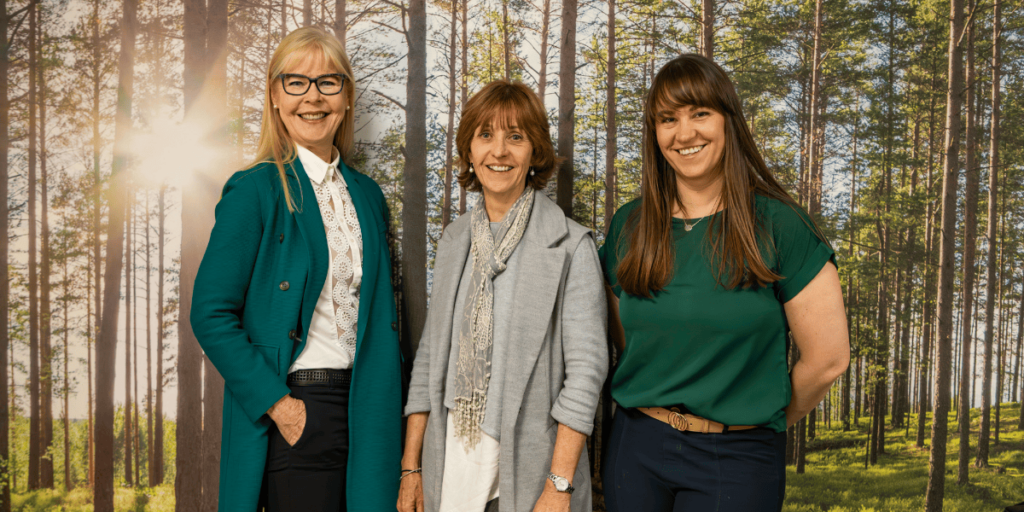 Debbie Turner, Shaneen Coppin and Terri Coppin