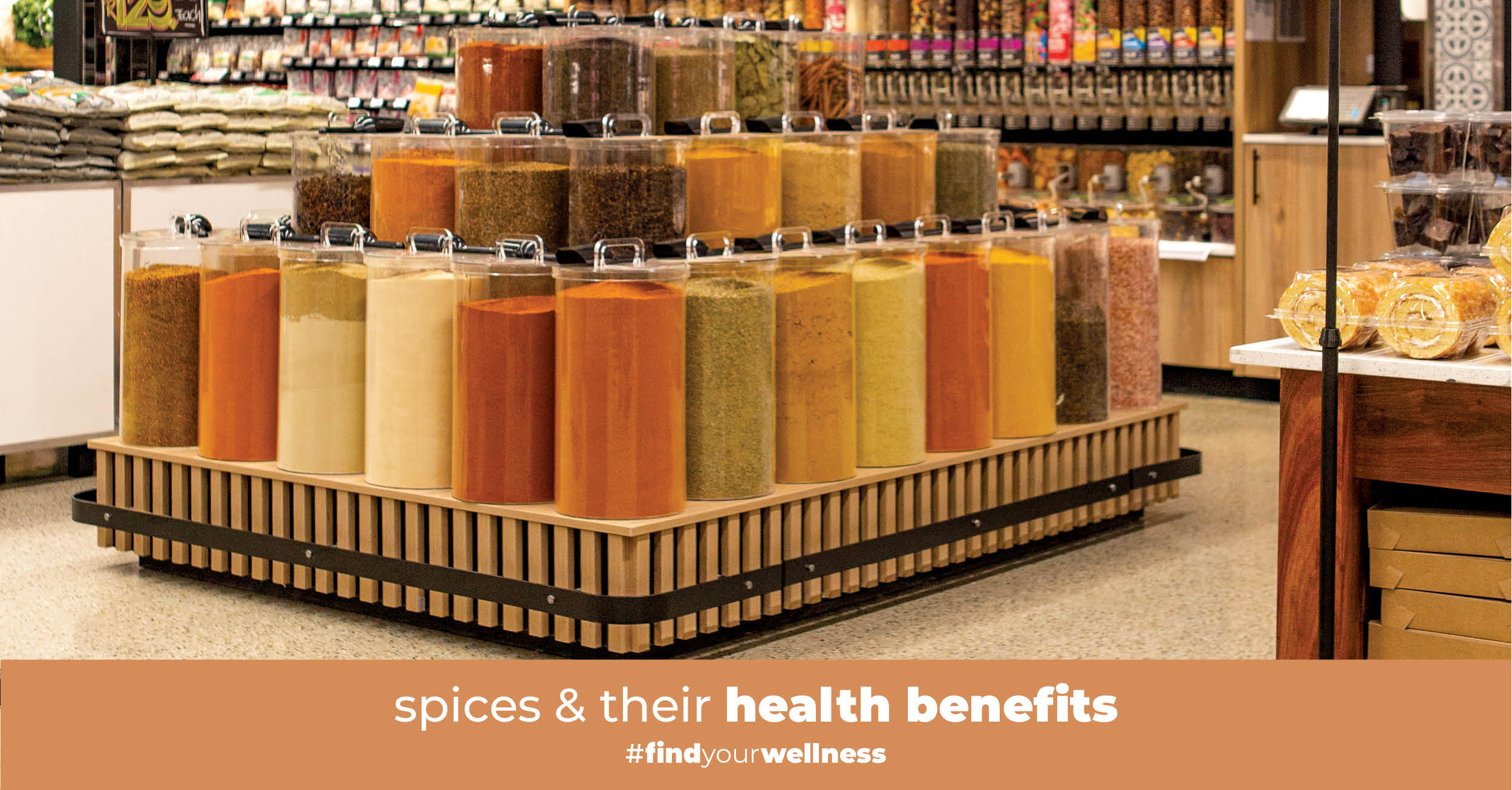 Spice Bar in Food Lovers and their Health benefits