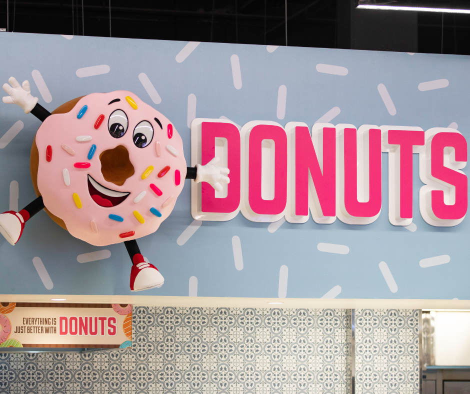 Prepare to be dazzled by the twirls and swirls of our dancing doughnut!